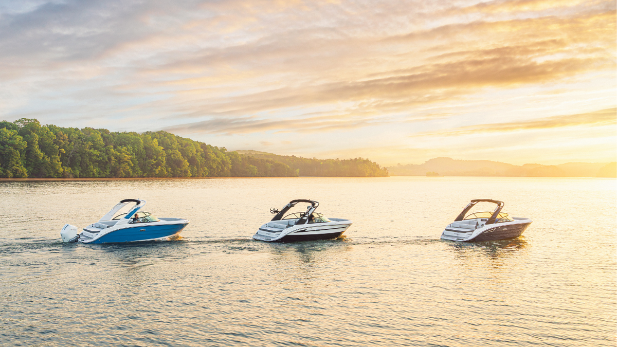 SDX lineup on the water